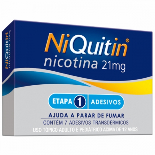 Niquitin DP 21mg com 7 Adesivos Transdermicos