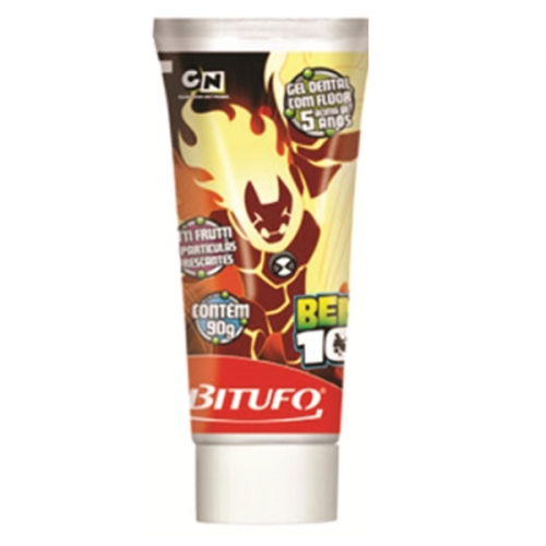 Gel Dental Ben 10 Tutti Frutti Com Flour