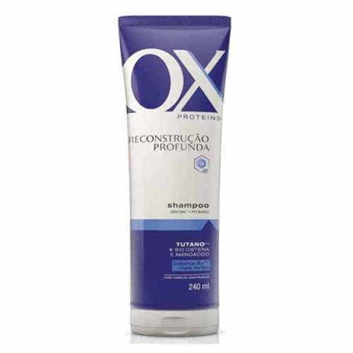 Shampoo OX Proteins Reconstrução Profunda 240ml