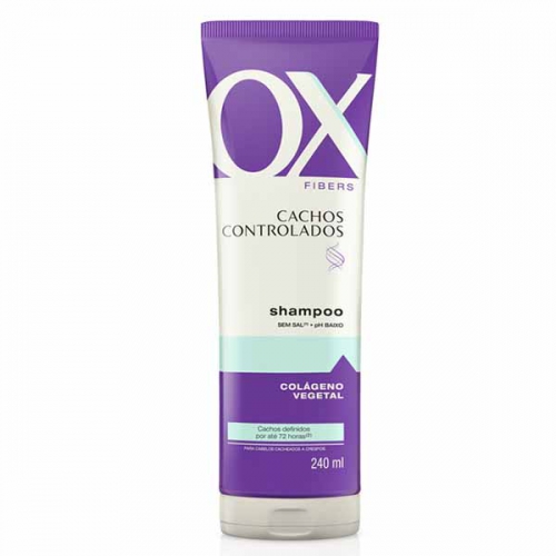 Shampoo OX Fibers Cachos Controlados 240ml