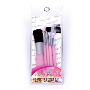 Kit Pincél  Ruby Rose Com 4 Unidades