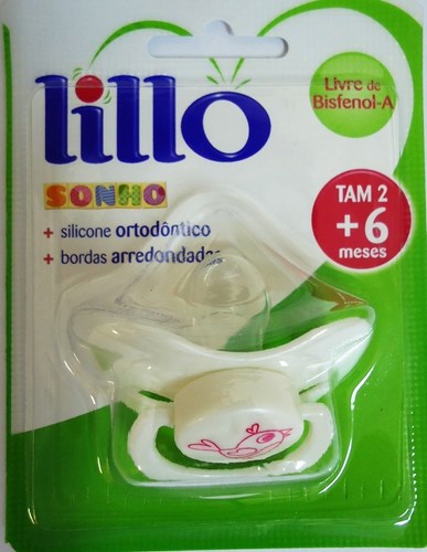 Chupeta Lillo Ortodontica Sonho numero 2 Rosa