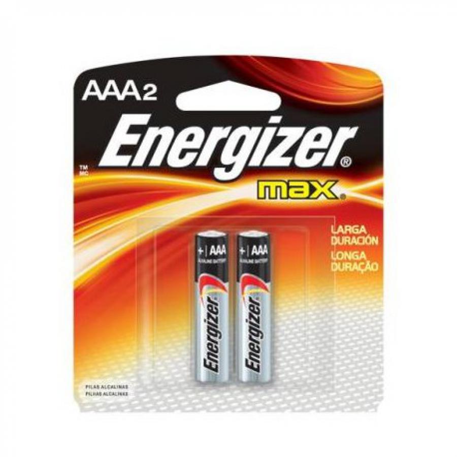 Pilha Max Palito AAA Energizer 2 Unidades