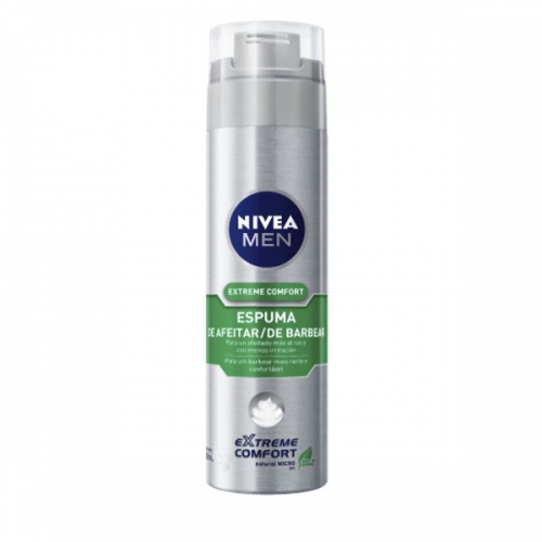 Espuma De Barbear Nivea Extreme Comfort 200ml