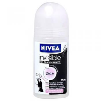 Desodorante Nivea Rollon Invisible Black With 50ml