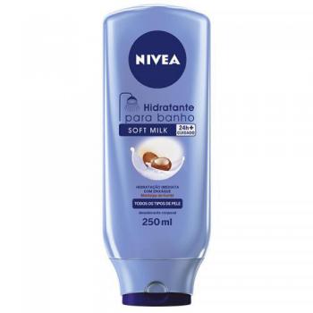 Hidratante Desodorante para Banho Nivea Soft Milk 250ml