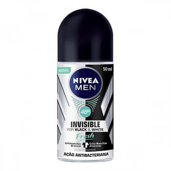 Desodorante Masculino Nivea Men Invisible For Black & White fresh 50mL