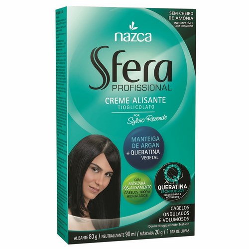 Kit Alisante Sfera Argan e Queratina 80g