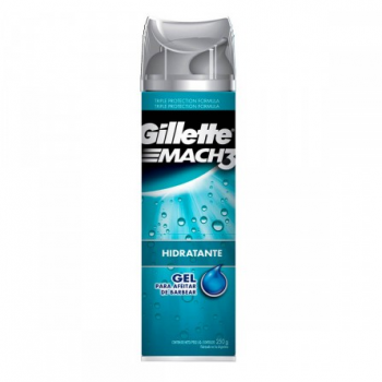 Gel para Barbear Gillette Mach 3 hidratante com 198g