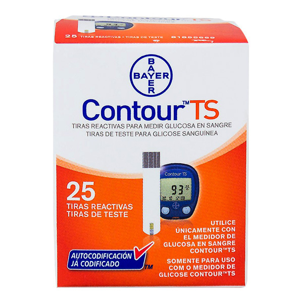 Tiras Contours TS Strips 25 unidades