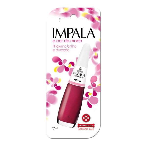 Esmalte Impala Perolado Amor 7,5ml