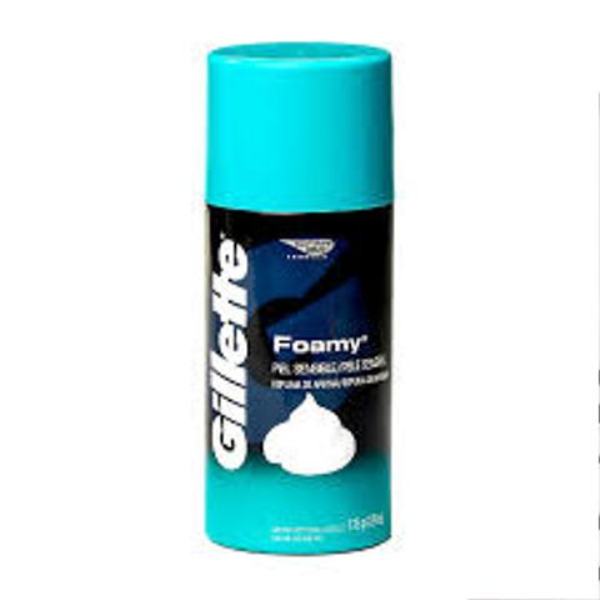 Espuma de barbear gillette foamy sensitive 175gr