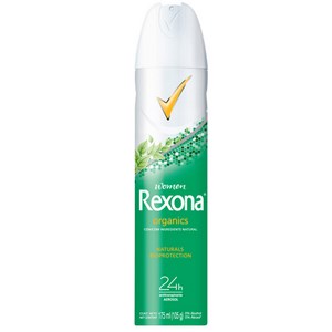 Desodorante Rexona Aerosol Organics 175ml