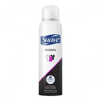 Desodorante Antitranspirante Aerosol Suave Feminino Invisible 150ml