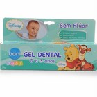 Gel Dental Infantil Disney Sem Flúor Pooh