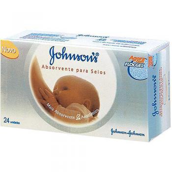 Absorvente para Seios Johnsons & Johnsons 24 unidades