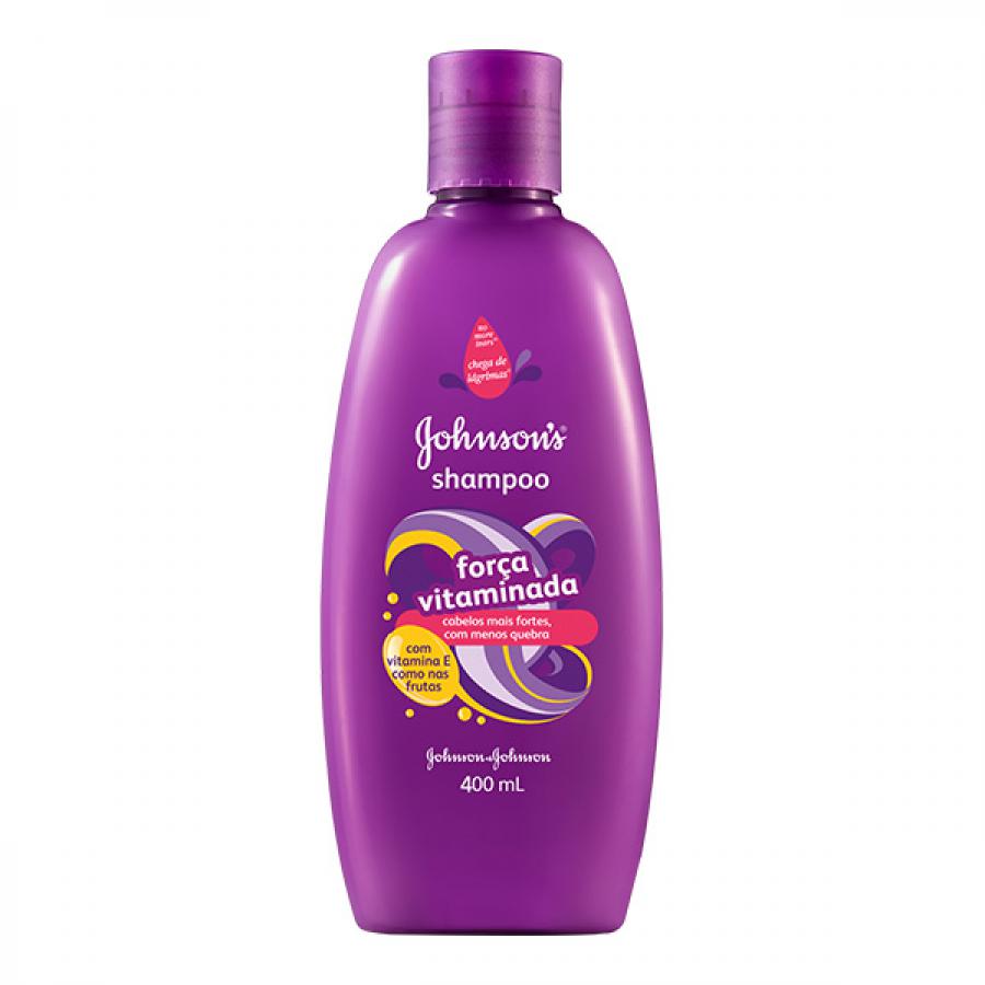 Shampoo Infantil Johnsons e Johnsons Forca Vitaminada 400ml