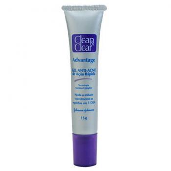 Clean Clear Gel Anti-Acne Ação Rapida 15g