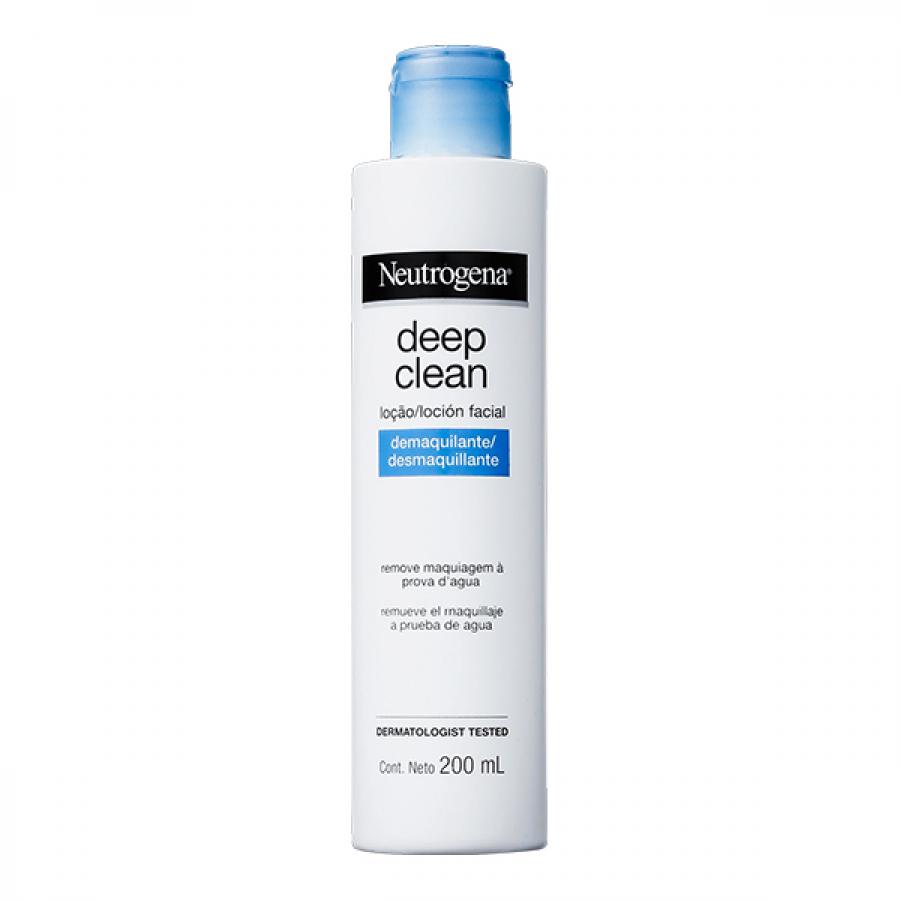 Loção Demaquilante Neutrogena Deep Clean Limpeza Profunda 200ml