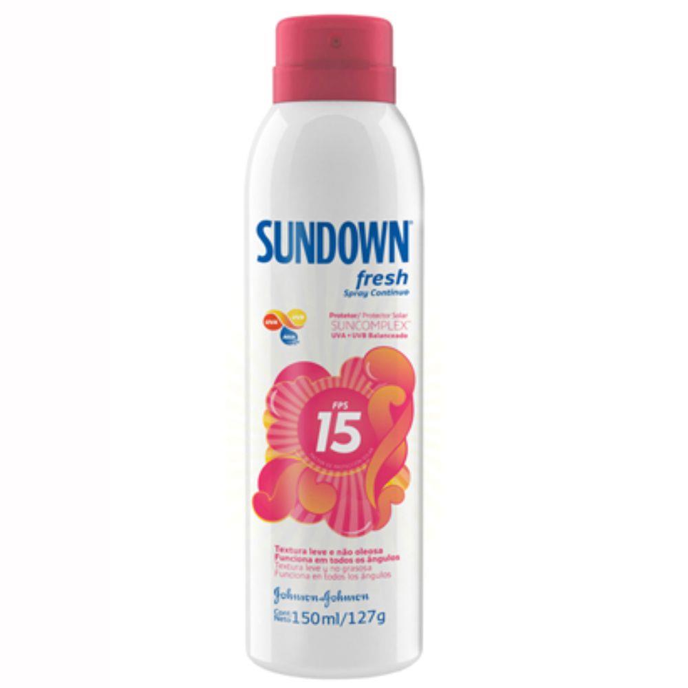 Protetor Solar Sundown FPS 15 Fresh 150ml