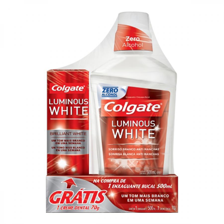 Enxaguatorio Bucal Colgate Luminous 500ml