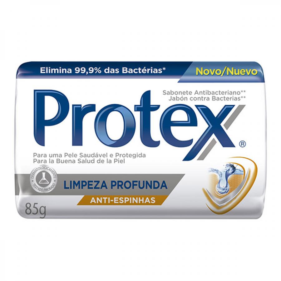 Sabonete Barra Protex Limpeza Profunda Anti Espinhas 85g