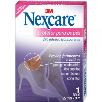 Protetor Nexcare 3M Para Pes 25mm x 3m