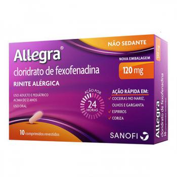 Allegra 120mg com 10 Comprimidos