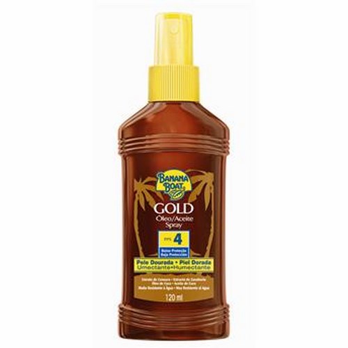 Banana Boat Óleo Bronzeador Spray FPS 4 120ml