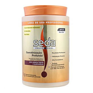 Creme De Tratamento Seda Queratina Profunda 1kg