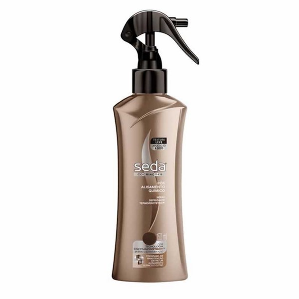 Creme de Pentear Seda Spray Pós Alisamento Quimico 150ml
