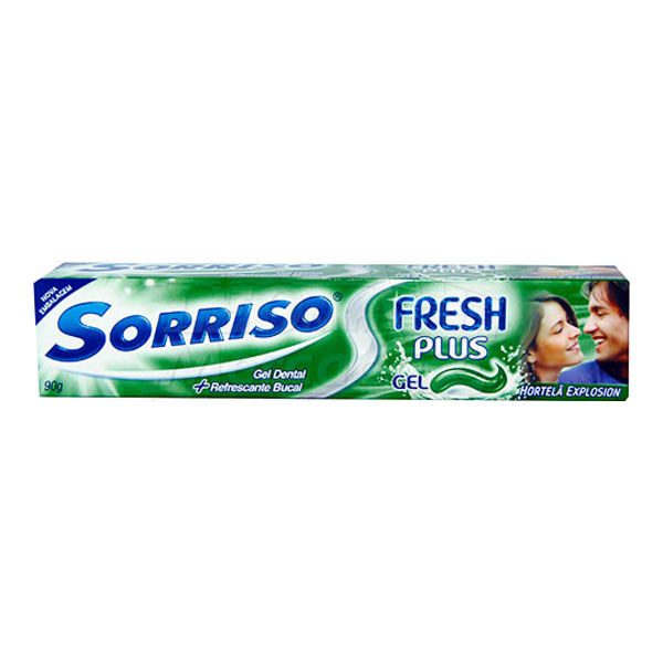 Creme Dental Sorriso Fresh Hortela 90g