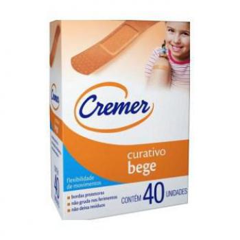 Curativo Cremer Care Bege 40 unidades