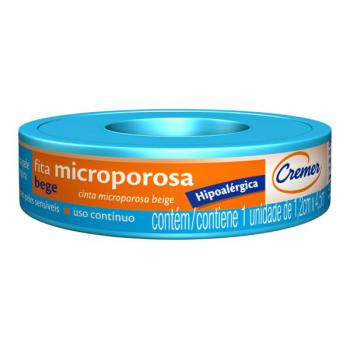 Fita Microporosa Bege Cremer 1,2 Cm X 4,5 M