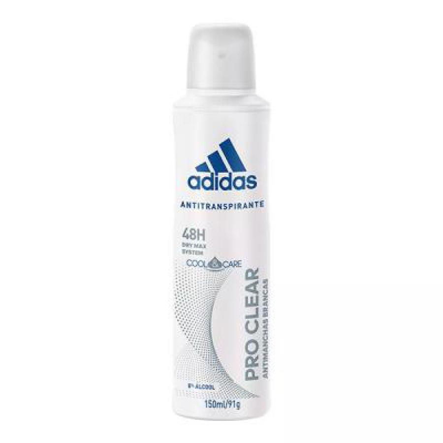 Desodorante Adidas Aerosol Pro Clear Feminino 150ml