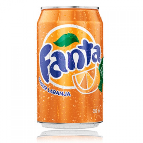 Refrigerante Fanta Laranja Lata 350mL