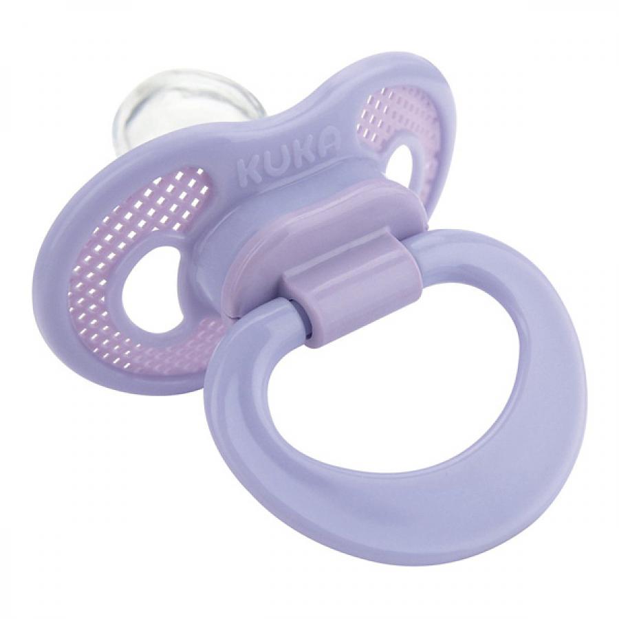 CHUPETA KUKA 2578 COM 1 SILICONE ORTODONTICO LILAS
