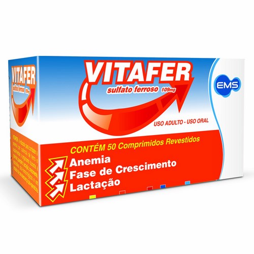 Vitafer com 50 capsulas