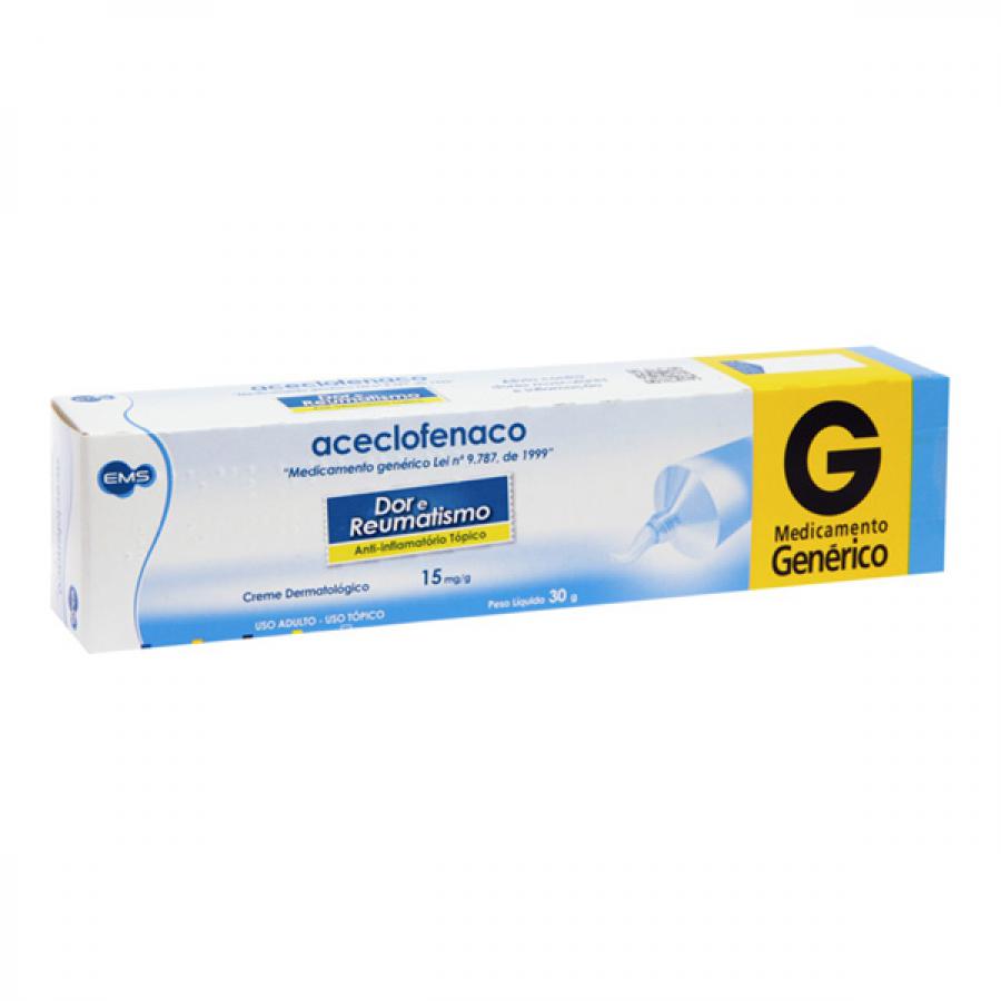 Aceclofenaco 15mg Creme 30g