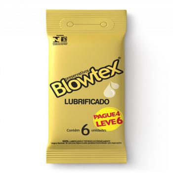 Preservativo Blowtex Lubrificado Leve 6 Pague 4