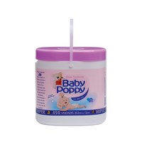 Lenco Umedecido Baby Poppy Lilas Com 450 Unidades