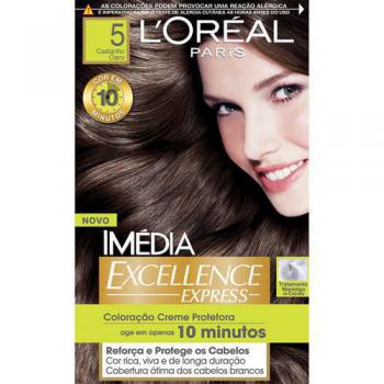 Coloração Imédia Excellence L'Oréal Paris Castanho Claro