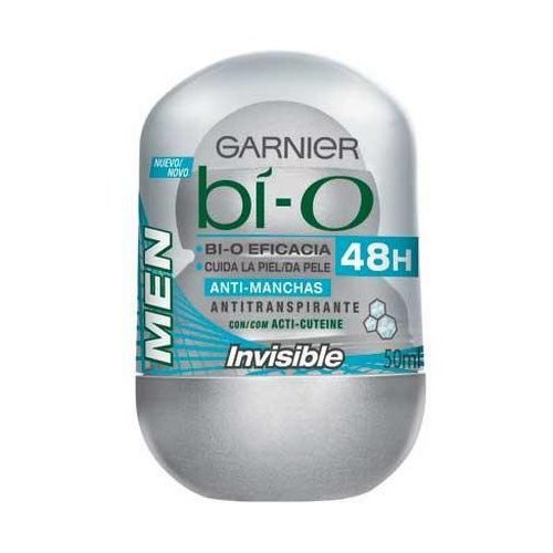 DESODORANTE ROLL-ON BI-O INVISIBLE 50ML MASCULINO