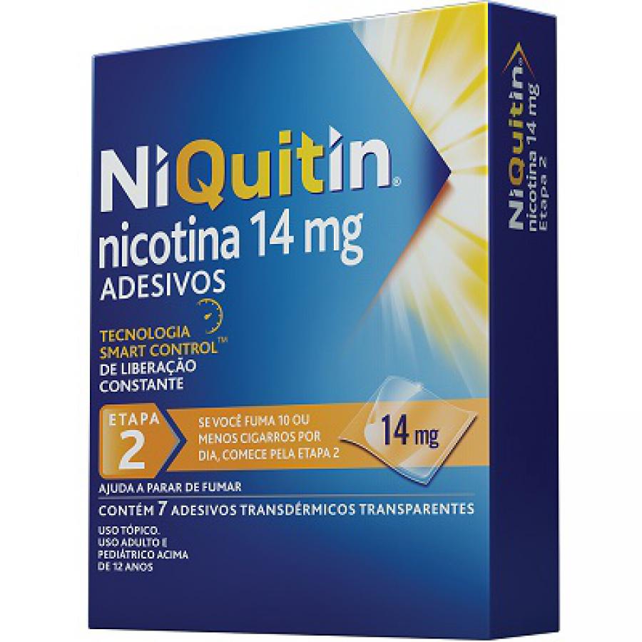 Niquitin 14mg 7 adesivos