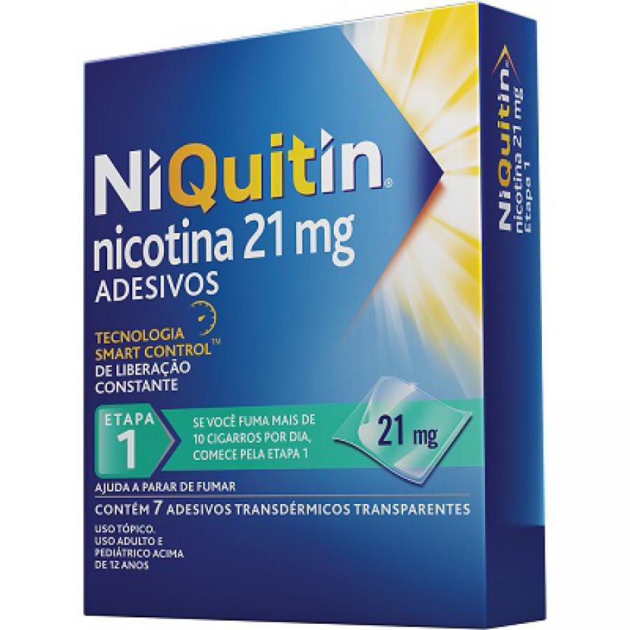 Niquitin 21mg 7 adesivos