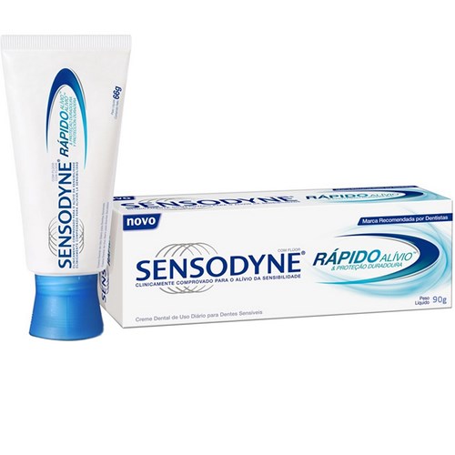 Creme Dental Sensodyne Rapido Alivio 90g