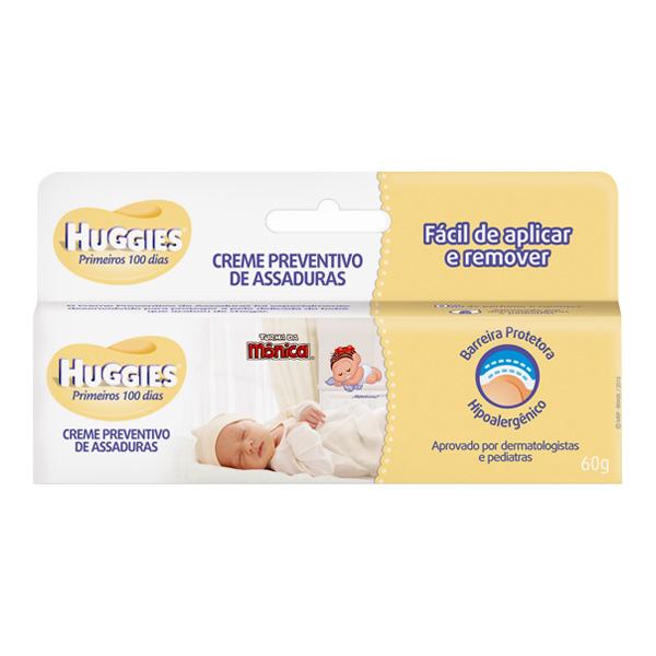 Creme Assadura Huggies Primeiros 100 Dias 60g