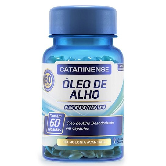 Óleo de Alho Catarinense com 100 cápsulas