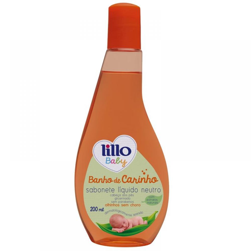 SABONETE LILLO BABY BANHO CARINHO NEUTRO 200ML