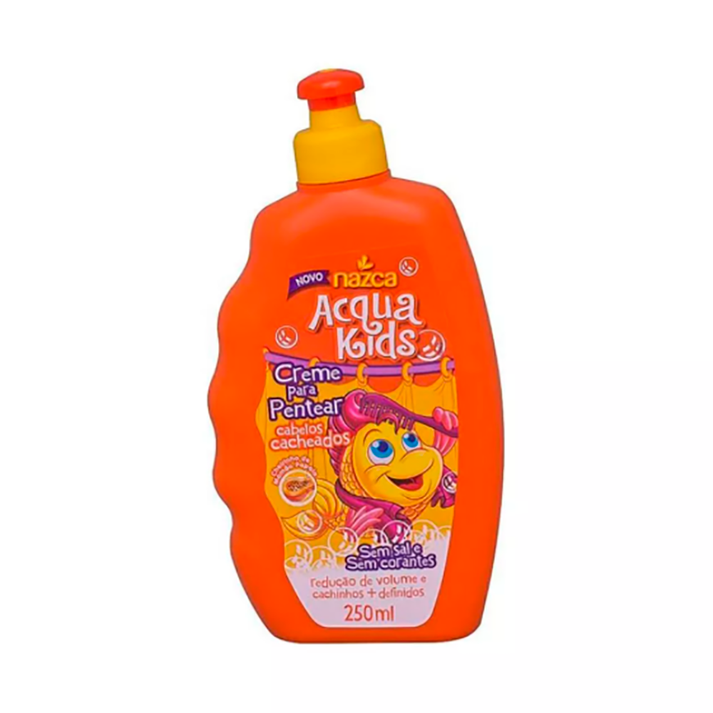 Creme De Pentear Infantil Acqua Kids Cacheados 200ml